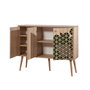 Hanah Home Mega-121 Consola Roble Sonoma 120x90x36 cm